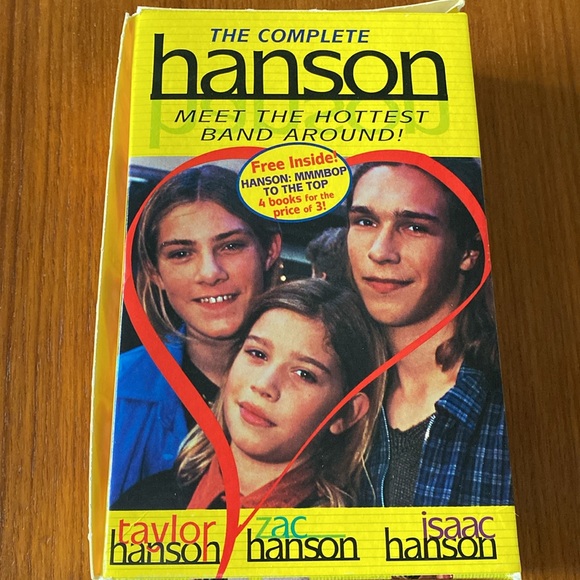 VTG Hanson Set of 2 VHS Tapes & 7 Books - Picture 8 of 14